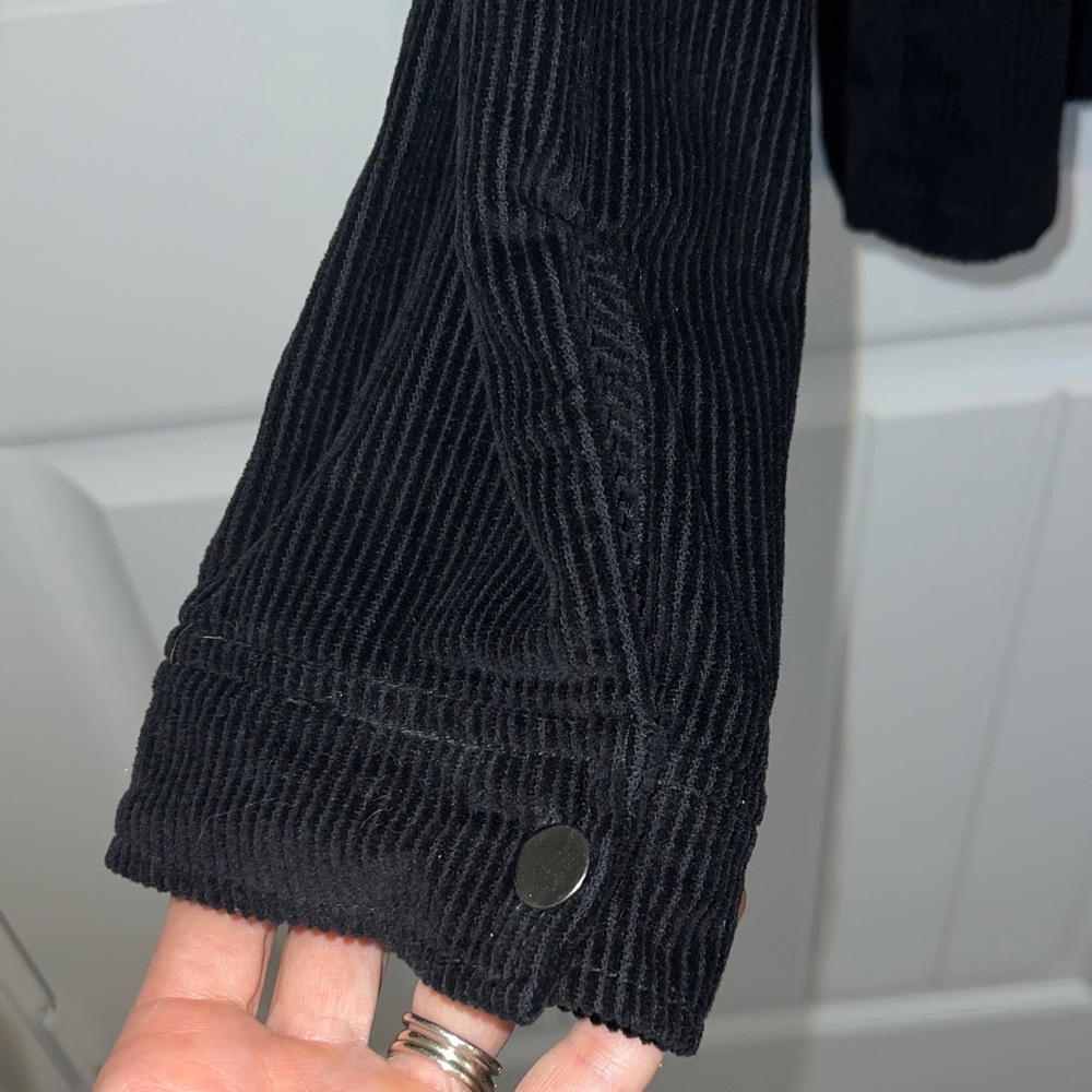 Celebrity Pink Black Corduroy Jean Jacket - Picture 5 of 6